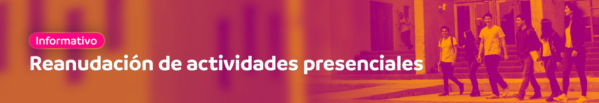 Reanudación de actividades presenciales